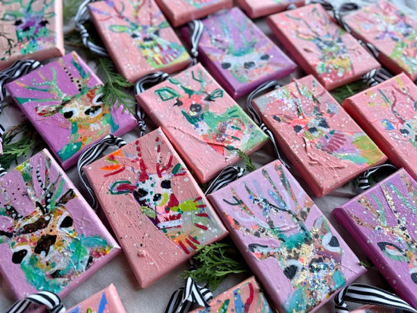 Tiny Dancer Pink Reindeer