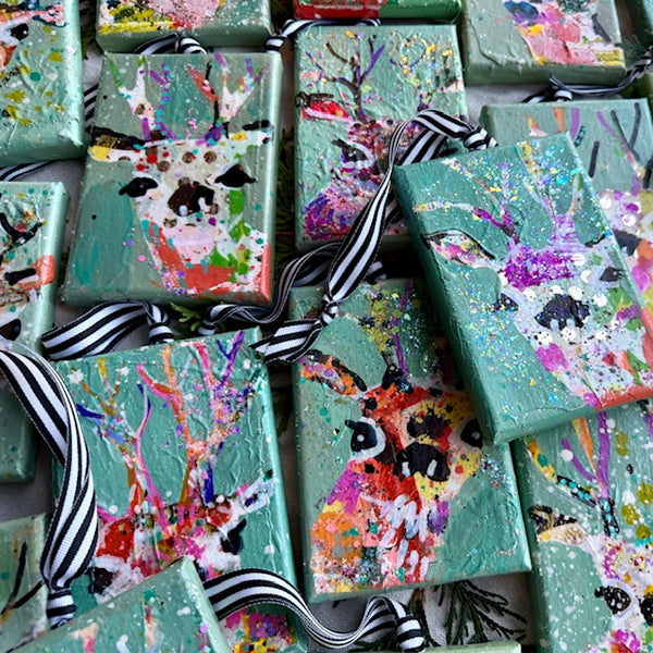 Dean Martin Blue-Green Reindeer