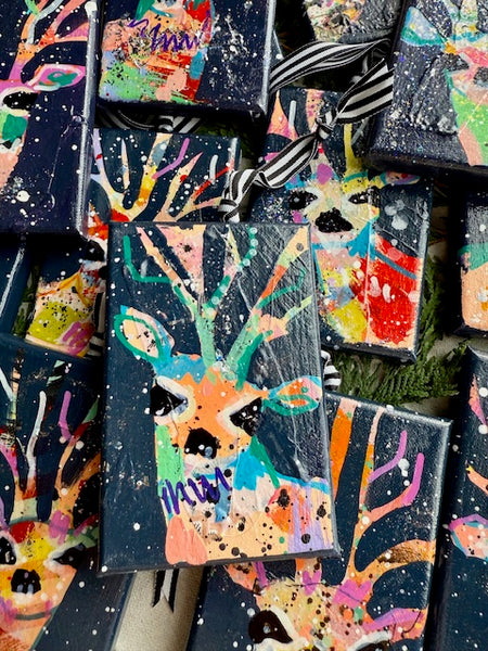 Midnight Pie Raid Blue Reindeer