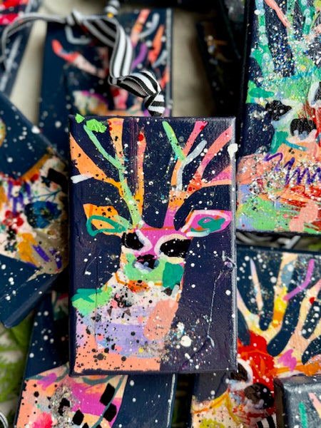 Midnight Pie Raid Blue Reindeer