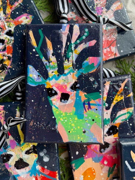 Midnight Pie Raid Blue Reindeer