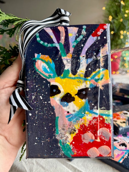 Midnight Pie Raid Blue Reindeer