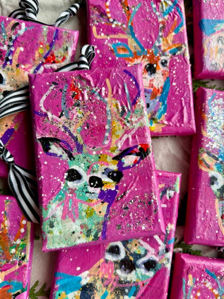 Beat Jello Poke Cake Pink Reindeer