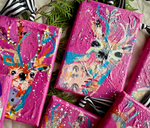 Beat Jello Poke Cake Pink Reindeer