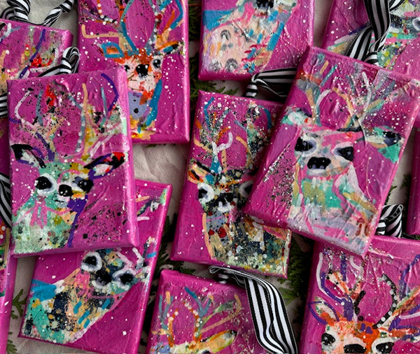 Beat Jello Poke Cake Pink Reindeer