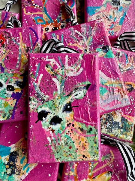 Beat Jello Poke Cake Pink Reindeer