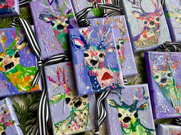 Sugar-Rush Toddler Lavender Reindeer