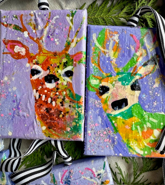 Sugar-Rush Toddler Lavender Reindeer