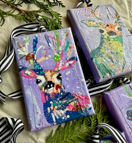 Sugar-Rush Toddler Lavender Reindeer