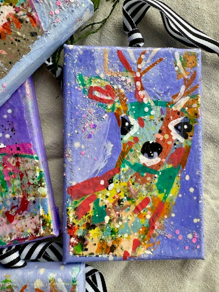 Sugar-Rush Toddler Lavender Reindeer