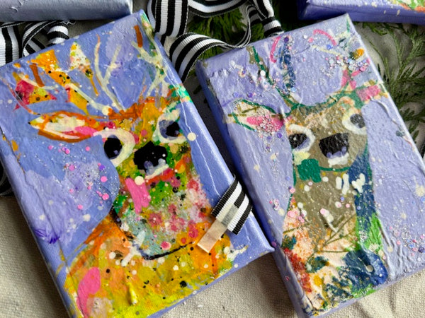 Sugar-Rush Toddler Lavender Reindeer