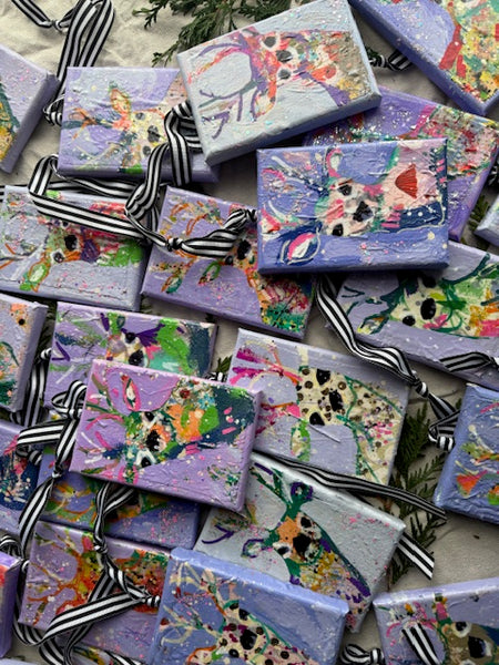 Sugar-Rush Toddler Lavender Reindeer