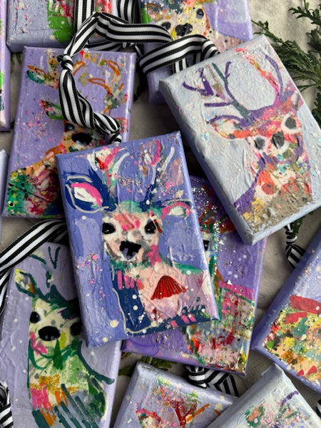 Sugar-Rush Toddler Lavender Reindeer