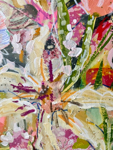 "Cream Soda and Stargazer Lilies" LW110526
