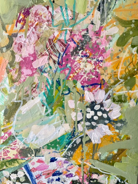"Cream Soda and Stargazer Lilies" LW110526