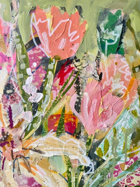 "Cream Soda and Stargazer Lilies" LW110526