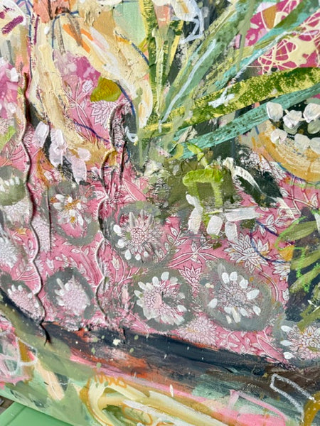 "Cream Soda and Stargazer Lilies" LW110526