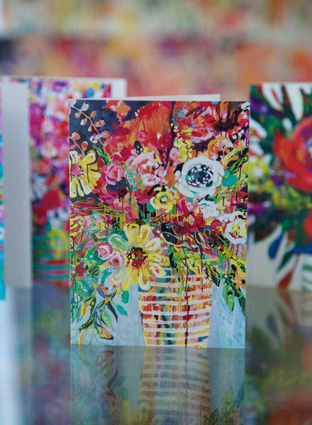 Set of Ten Floral Greeting Cards