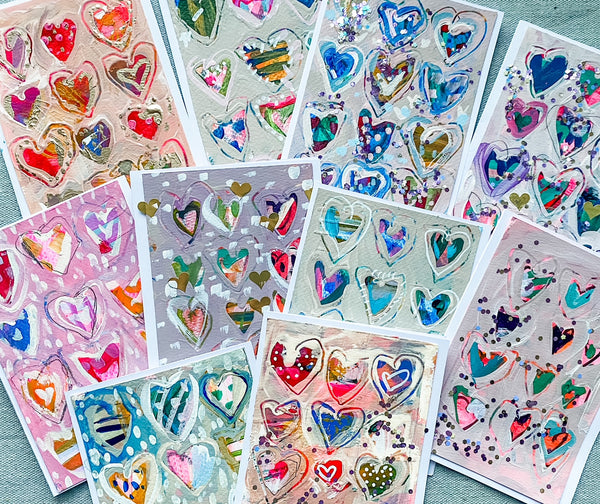 Heart Party Card Kits